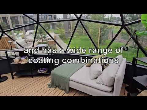 Poolside Reflection Lounge Dome