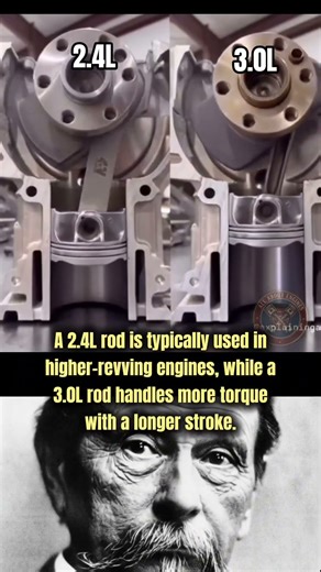2.4L and 3.0 Connecting Rod 👨‍🔧🚗 #cartips #motosports #enginebuild #Autoparts