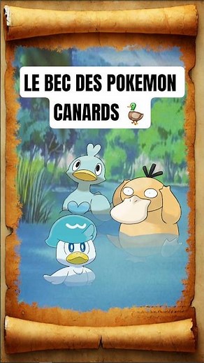 The Beak of the Duck Pokémon 🦆
