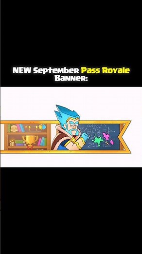 NEW September PASS ROYALE BANNER in Clash Royale 🖍️🫟