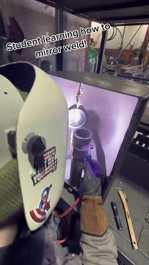 Students putting in that work daily!! #thatPWAstandard #weAREthestandard #welder #weldingschool #weldlife #tradeschool #bluecollarbrotherhood #bluecollar #weldtok #pipewelder #QuakerPregrain #ReadySetLift