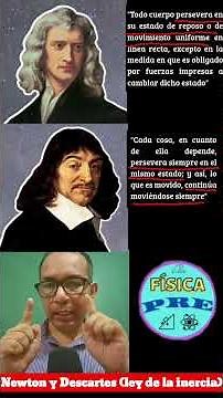Newton y Descartes (ley de la inercia) #cepreuni #matematicas #precayetano #presanmarcos #cepunt