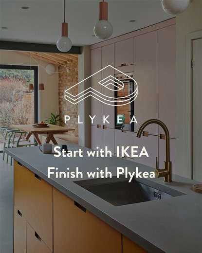 ◆ Planning a new kitchen? See how IKEA cabinets become a design-led space with Plykea. We make it easy to customize IKEA kitchens with handcrafted plywood fronts and countertops - all proudly made in California using sustainable materials. Every front, panel, and countertop is built on a solid birch plywood core - never MDF or particleboard. ⭐️⭐️⭐️⭐️⭐️ “We are incredibly happy with our Plykea kitchen - we worked with the team to get exactly what we wanted and now have the perfect kitchen...” Wit