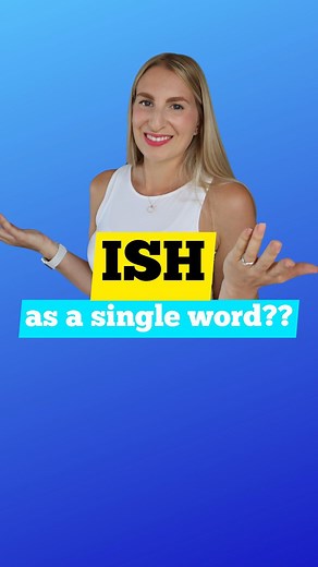 EWA: Learn English on Instagram: "⁉️Have you ever heard native speakers using the term “ish” and you had no idea what they were saying? Well, here is an explanation and examples on how to use “ish”! Try it out in the comment section ⤵️ Follow @ewa.english and @learnenglishwithsandra_ for more 🔥 #english #englishlearning #ewaenglish #languagelearning #ish #englishvocabulary #englishlesson #englishteacher #usa"