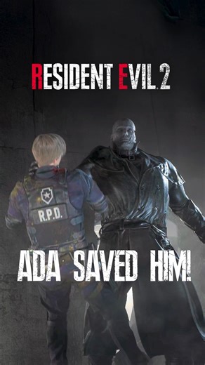 Ada Saved Him! | Resident Evil 2 Remake #ResidentEvil2 #RE2