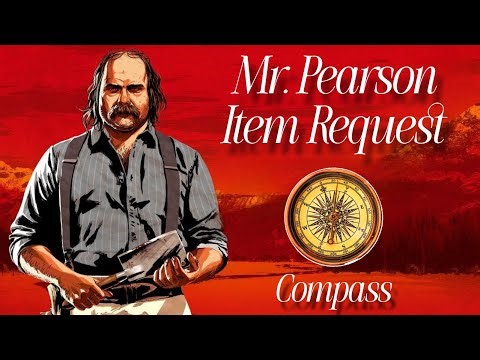 Where to find a compass for Mr. Pearson? Red Dead Redemption 2