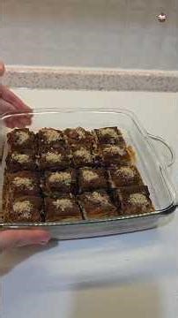 Cold Baklava Recipe Without Rolling Out the Dough 🔸 Cold Baklava Recipe Using Puff Pastry