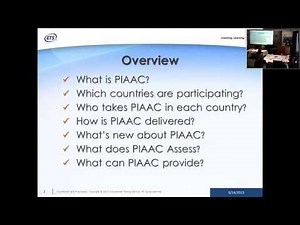 PIAAC Overview - Irwin Kirsch