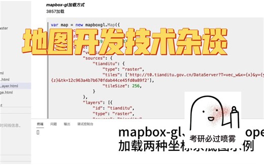 mapbox-gl\leaflet\openlayers加载两种坐标系底图示例