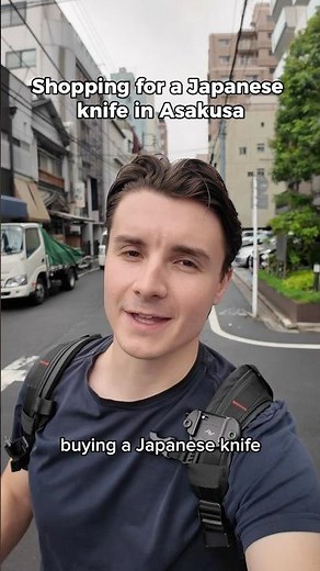 Found the best place to buy a Japanese knife in Tokyo