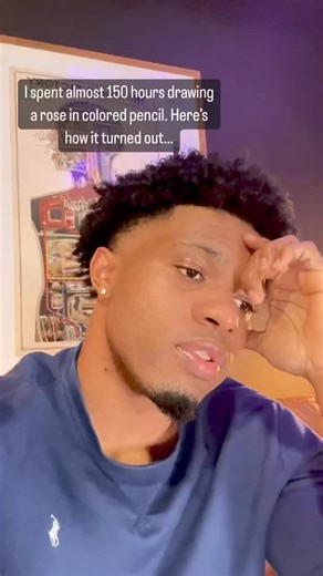 By far my favorite drawing that I’ve done this year and I feel like it it didn’t really get seen, so I’m hoping hoping that maybe this time’s the charm. I really hope you all like it #art #drawing #coloredpencil #fyp | Tevin Drake Art