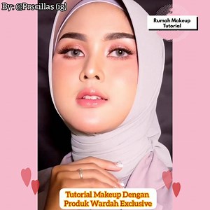 One Brand Makeup Tutorial with Wardah💕 Detail Produk cek komen⏬⏬ | Rumah Makeup Tutorial