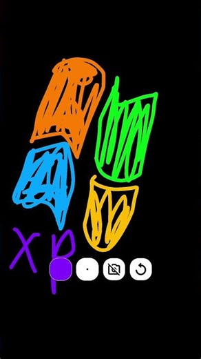 Drawing windows logos form memory