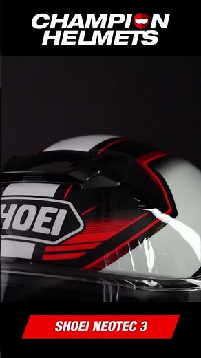 Neotec 3, one of the most popular modular helmets! Available at ChampionHelmets.com #shoeihelmet