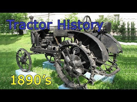 First Farm tractor 1890's made process