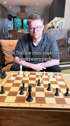 POV That one chess player who trades every piece #chess