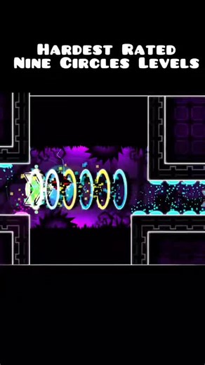 Top Nine Circle Levels in Geometry Dash