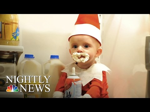 The Real Life Elf on a Shelf That’s Going Viral | NBC Nightly News