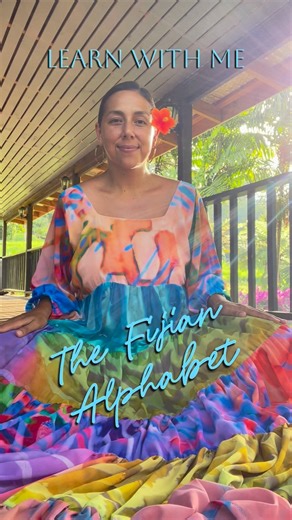 Alexia-Rae Meyer | SAMOA on Instagram: "Learn the FIJIAN ALPHABET with me ✨🇫🇯🌞🩵🐚 Here is PART ONE of my version of the Fijian Alphabet with AUSLAN finger spelling. This melody is an original (to keep from any copyright infringements) and you’re welcome to learn it, sing it, and make your own versions of this song! Believe it or not, I was born and raised in Fiji but never learned the alphabet 🥹 It feels so good knowing I can redeem all those years as an adult. It’s never too late to commit