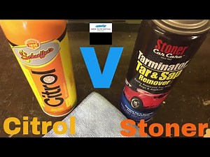 Head to Head!!! Schaeffer Citrol 266 Versus Stoner Tarminator Bug and Tar Remover!!!