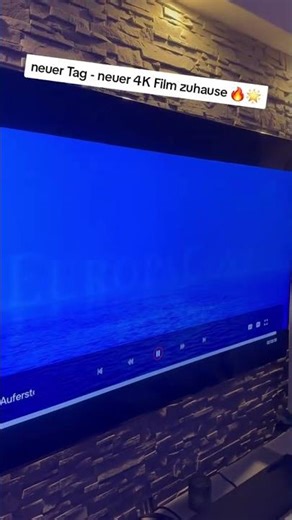 Neuer Tag - neuer 4K Film Zuhause