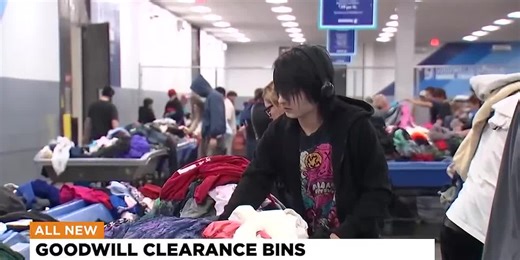 How Goodwill uses clearance bins to help donations avoid the landfill