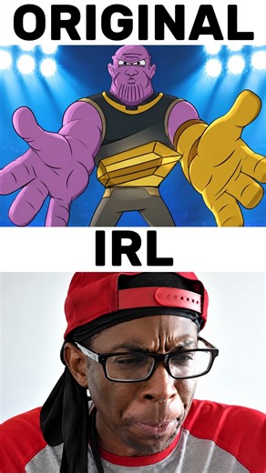Thanos Beatbox Original vs IRL