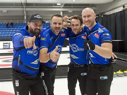 Bullseye squarely on Brad Jacobs, Reid Carruthers team in Manitoba curling showdown