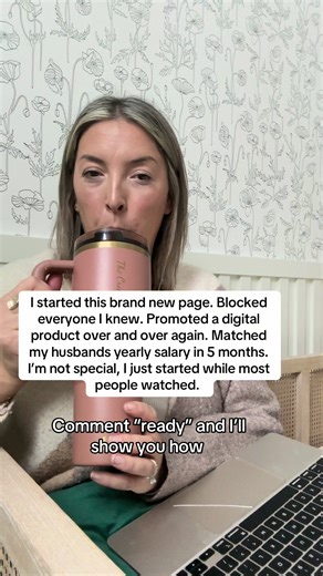 I started a brand new TikTok. No friends. No family. No “support system.” I blocked everyone I knew and built quietly. I promoted a digital product I didn’t create… over and over again. That page made $100k in 5 months . I’m not special. I didn’t get lucky. I just started while most people kept watching. If you’re a woman searching TikTok for: ✔️ how to make money online ✔️ affiliate marketing for beginners ✔️ selling digital products ✔️ working from your phone This is your sign. 💬 Comment “REA