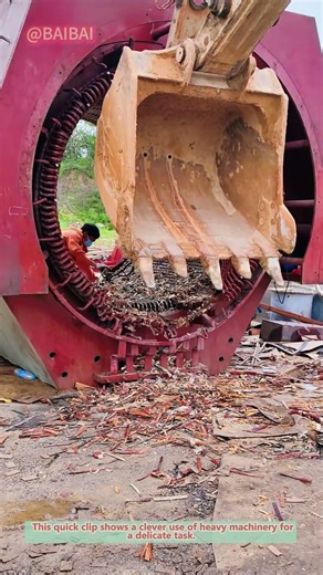 How to Remove Cable Ties with an Excavator