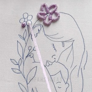 88K views · 1.4K reactions | Today my new work about beautiful hand embroidery design for beginners | Rifahs ideas | Facebook