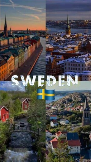 ✨ Sweden 🇸🇪 – Europe’s Coolest Escape in Seconds!
