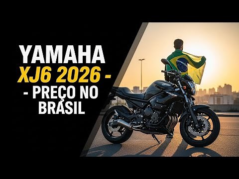 “Nova Yamaha XJ6 2026 – Preço, ficha técnica e primeiras impressões”