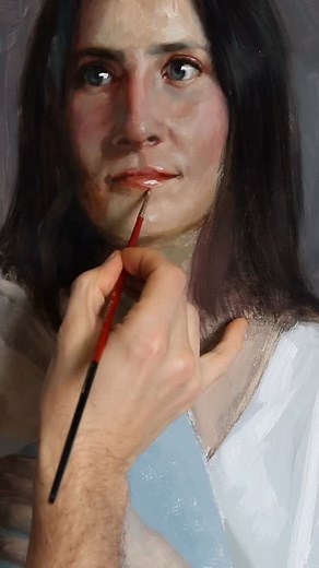 I don’t do abstract painting, I don’t do conceptual art, but my works do include abstraction and concept. They follow tradition, because I believe that in order to transcend we don’t have to deconstruct but rather to add our stone onto the amazing tradition of art. . #portraitpainting #traditionalart #portraitartist #portraitpainter #frenchpainter #portraitartwork #frenchartist #contemporaryrealism | Thibault Barrère