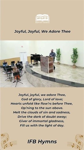 Joyful, Joyful, We Adore Thee