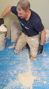 🔶Tiling Tips for BIG Tiles 🔶 1. Use a Leveling System to keep tiles aligned with on anothter @perfectlevelmaster is my personal favorite 2. Be sure thinset is mixed wet. This ensures a good bond to tile 3. Big tiles require bigger trowels 👍 3/8" x 1/2" or 1/2" x 1/2" 4. Pay attention to spacing. If things start out slightly off it only gets worse as you go 5. Directionally trowel for uniformity of thinset 6. Back Butter tiles Eroll in a course 👉 www.bathroomremodelingteacher.com #diy #tile #