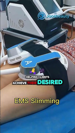 4 Handles EM Sculpt Body Contouring Muscle Building Machine #emsculpt