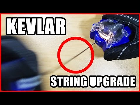 Beyblade Burst Sparking Launcher Mod: Kevlar String