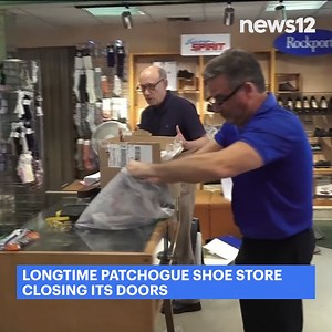STORE CLOSING: Richard York of Patchogue Shoes is closing its doors after nearly a century. https://bit.ly/4g2oeFa | News 12 Long Island