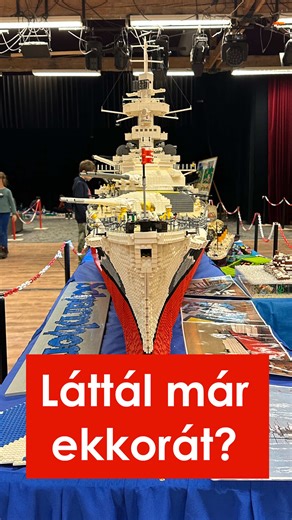 Élőben durvább! #hajó #legohajó #Scharnhorst #csatahajó #lego