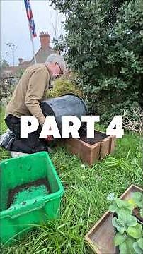 Turn Trash Into Treasure: PART 4 DIY Garden Planter from a Wooden Pallet!