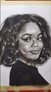 Just saw this video of my drawing of Marsai Martin I did last year #arttutorial #beginnerarttips