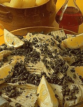 Raie au beurre noir pour 4 personnes - Recettes - Elle à Table