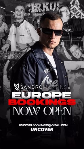 UNCOVER | Summer bookings in Europe are now open! For info & Bookings uncover.bookings0@gmail.com #uncoveragency #techhouse #dj #dj | Instagram