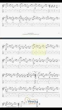 Study No.33 - Romantic in E-minor (Arrangement by Dien Le Guitar Pro) for Guitar