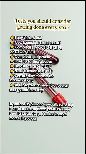 Your Annual Health Checkup Checklist 🩺
