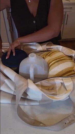 Fit & Fresh Large Beach Bag for Women – Extra Large Travel Tote with Pockets #BeachBag #TravelTote