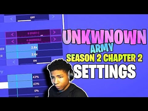 Unkown Army Settings Controller Updated season 2 |Full Setting,Binds,Setup|
