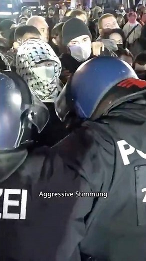 Berlin: Aggressive mood and scuffles at banned pro-Palestinian demonstration