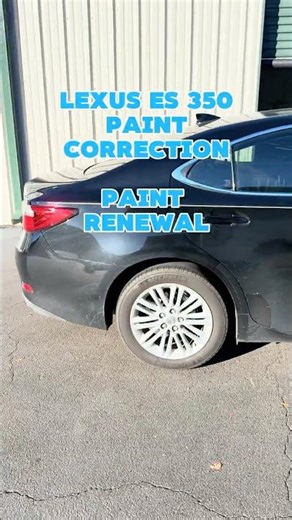 Lexus Black Paint Renewal Remove Swirls & Scratches! #detailing #lexus #paintcorrection